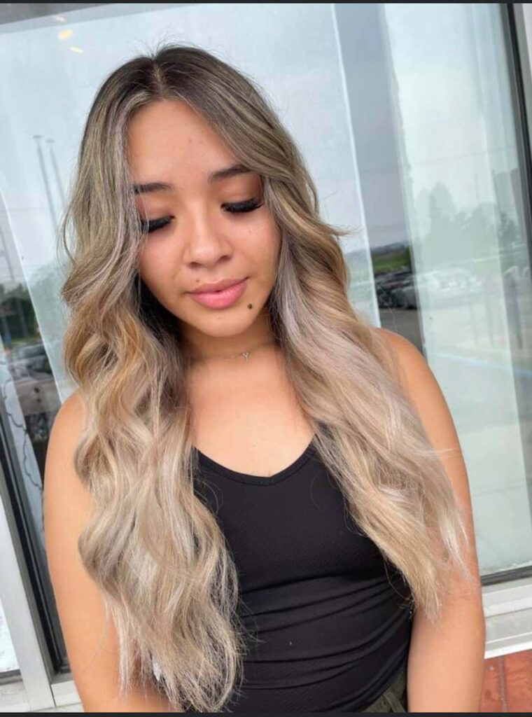 Double process blonde Color - Doll House Hair Salon