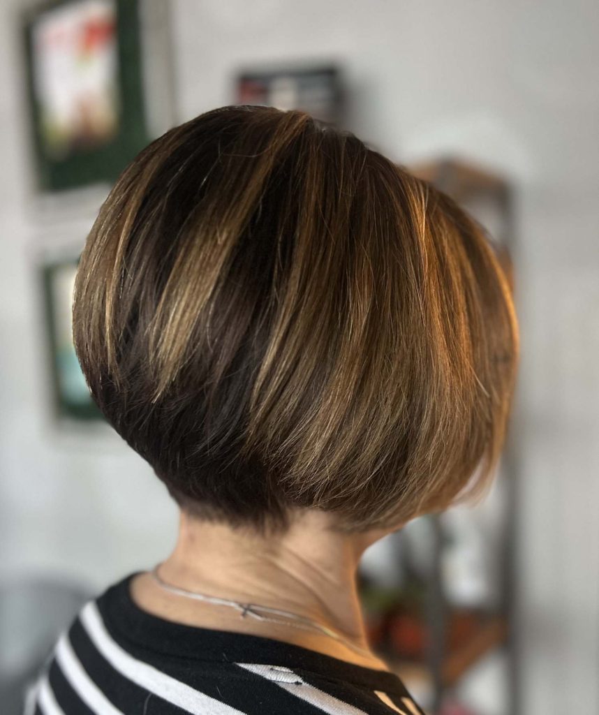 Short haircut and Color - Doll House Hair Salon